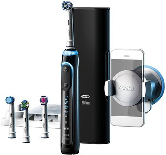 Электрическая зубная щетка Oral-B Genius 9000N black (D701.545.6XC) - 1/1