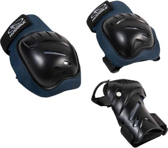 Комплект защиты Hudora Biomechanisches Protektoren Set Comfort 83054 (M, blue) - 1/1