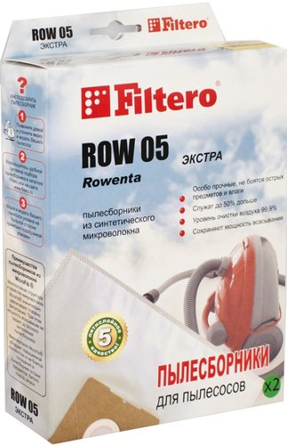 Комплект одноразовых мешков Filtero ROW 05 Экстра (2) - 1/1