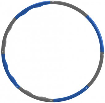 Массажный обруч Pro-Supra Wave 008 W (синий/серый) - 1/1