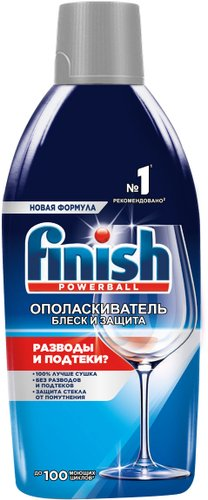 Ополаскиватель для посудомоечной машины Finish Блеск и защита (750 мл) - 1/1