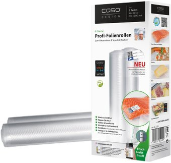 Рулоны вакуумной пленки CASO 30x600 см 2шт - 1/1