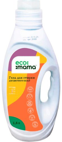 Гель для стирки Ecomama для цветного белья 1.5 л - 1/1