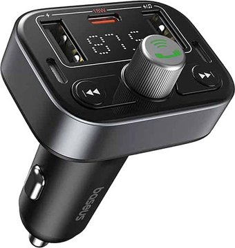 FM-модулятор Baseus S-09 Lite Series Car FM Transmitter - 1/1