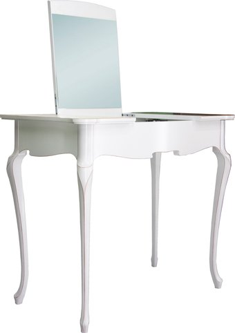 Туалетный столик с зеркалом ГрандМодерн Неоклассика 85.5x50x75 (белый) - 1/1