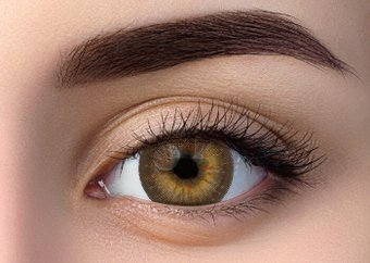 Контактные линзы WDL Color Monthly BC brown -4.50 дптр 8.6 мм (1 шт) - 1/1