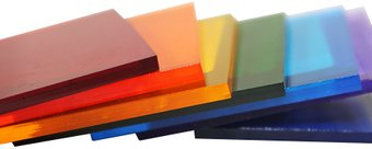 Сотовый поликарбонат Поликарбонат 4 мм монолитный цветной - 1/1