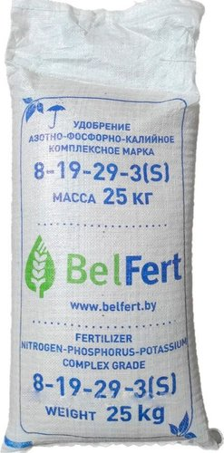 Удобрение BelFert АФК Комплексное 8-19-29 (25кг) - 1/1