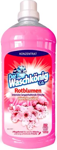 Кондиционер для белья Clovin Der Waschkonig Rotblumen 1.8 л - 1/1