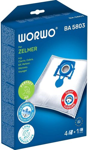 Комплект одноразовых мешков Worwo BA5803 - 1/1