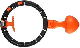 Гимнастический обруч ZEZ Sport PRO1832 985г (черный) - 1/1