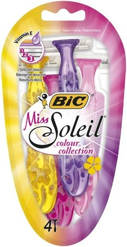 Бритвенный станок BIC Miss Soleil Colour (4 шт) - 1/1