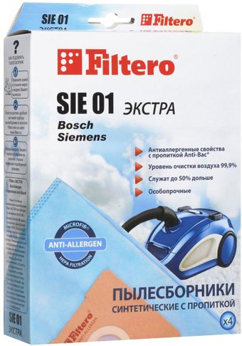 Комплект одноразовых мешков Filtero SIE 01 Экстра - 1/1