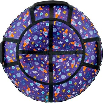 Тюбинг Hubster SnowDream Glamour S Орбита 120см во8696-5 (синий) - 1/1