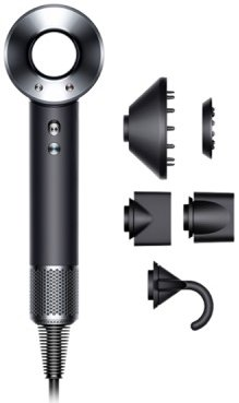 Фен Dyson HD08 Supersonic (черный/никель) - 1/1