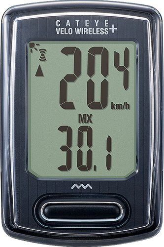 Велокомпьютер Cateye Velo Wireless+ CC-VT235W (черный) - 1/1