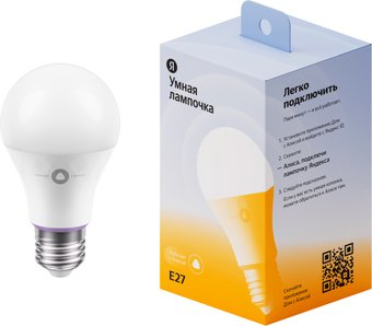 Светодиодная лампочка Яндекс YNDX-00501 E27 8 Вт - 1/1