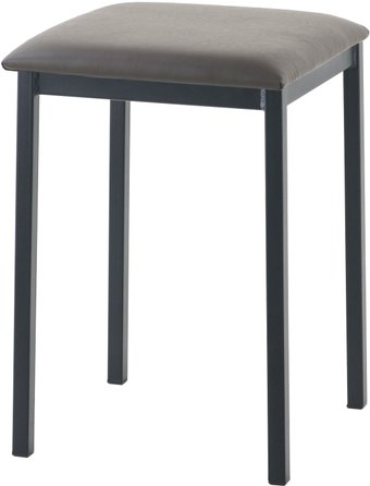 Табурет AMC Comfort 7 Г К1.8 (кожзам, серый/коричневый/черный) - 1/1