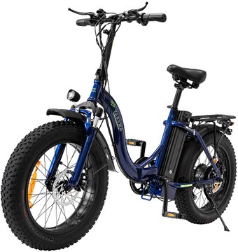 Электровелосипед Yakama S4 (синий) - 1/1