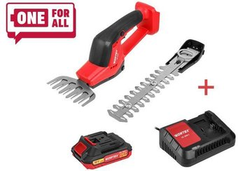 Кусторез + ножницы Wortex SG 1820 1333483 (с 1-им АКБ) - 1/1