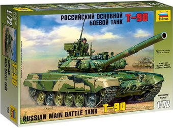 Сборная модель Звезда Российский основной боевой танк "Т-90" 1:72 - 1/1