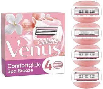 Сменные кассеты для бритья Gillette Venus Comfortglide Spa Breeze (4 шт) - 1/1