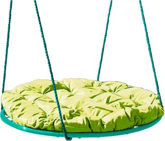 Подвесное кресло M-Group Гнездо 0.8м 17029911 (желтая подушка) - 1/1