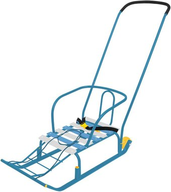 Санки Nika Тимка 5 Комфорт (голубой) - 1/1