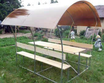 Беседка Велес Астра (2м, бронзовый) - 1/1