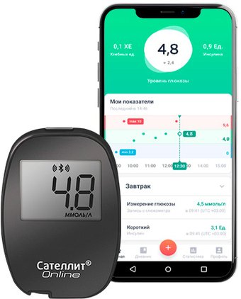 Глюкометр ЭЛТА Сателлит Online - 1/1