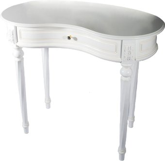 Туалетный столик без зеркала ГрандМодерн Без деколи 89x40x75 (белый) - 1/1