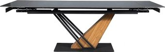 Кухонный стол Signal Genesis GENESISCJ160 (черный/черный/ясень) - 1/1