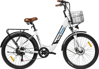 Электровелосипед MyWay Road 2.0 250 26 (15, белый матовый) - 1/1