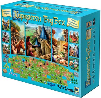 Настольная игра Мир Хобби Каркассон: Big Box - 1/1