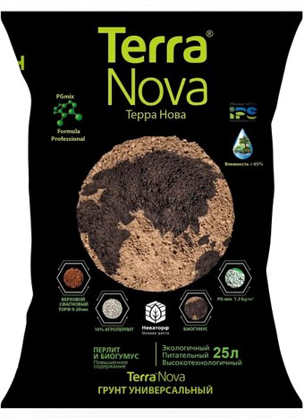 Грунт Terra Vita Новая земля универсальная (25 л) - 1/1