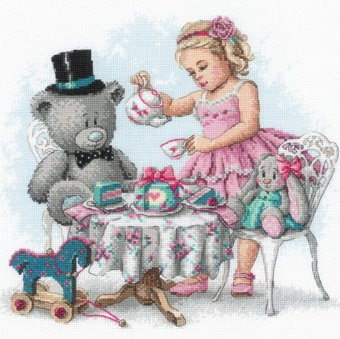 Набор для вышивания Риолис Угощайся, Мишка 2108 - 1/1