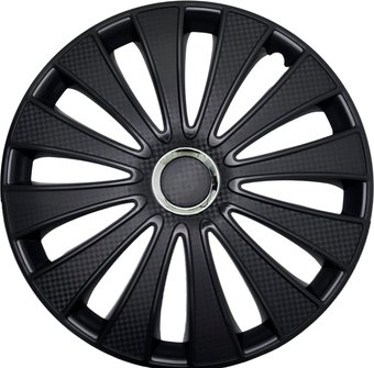 Набор колпаков на диски Star GMK 15" (4 шт, черный глянец) - 1/1