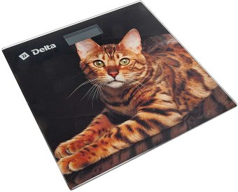 Напольные весы Delta D-9006 (бенгальский кот) - 1/1