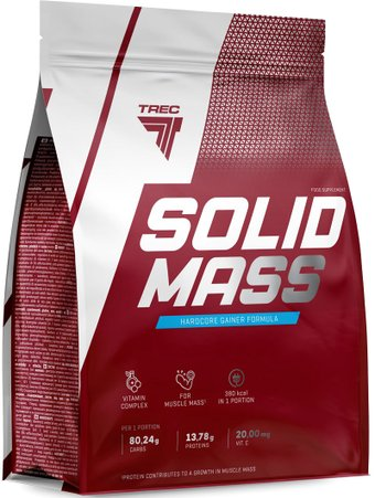 Гейнер Trec Nutrition Solid Mass 3 кг (шоколад) - 1/1