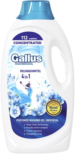 Гель для стирки Gallus Professional Универсальный 4в1 (4.05 л) - 1/1