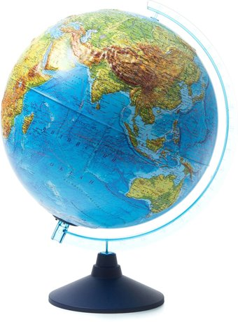 Школьный глобус Globen Физико-политический рельефный интерактивный с подсвет. 13200291 - 1/1