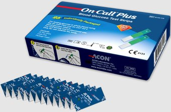 Тест-полоски ACON On Call Plus (25 шт) - 1/1