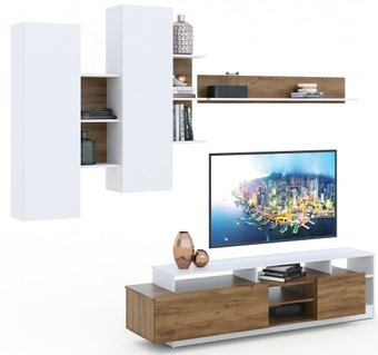 Горка Империал Невио-2 (дуб крафт золотой-белый) - 1/1