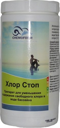 Химия для бассейна Chemoform Хлор-стоп 1 кг - 1/1