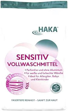 Стиральный порошок Haka Sensitiv Vollwaschmittel 3 кг - 1/1