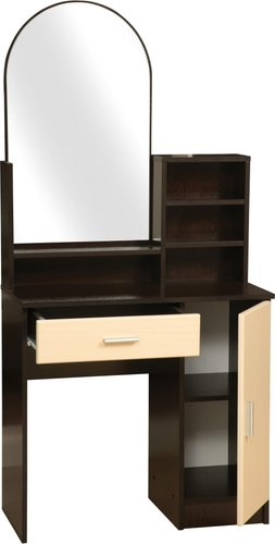 Туалетный столик с зеркалом Олмеко Надежда-М09 (венге/клен азия) - 1/1