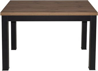 Кухонный стол ЭлиГард Black / СОБ (дуб натуральный) - 1/1
