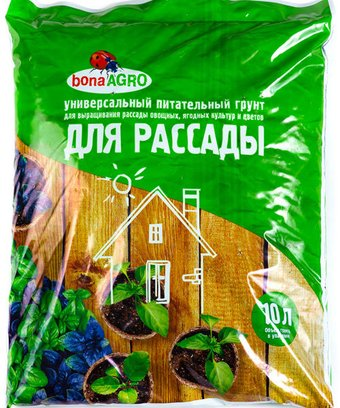 Грунт Bona Agro Для рассады (10 л) - 1/1