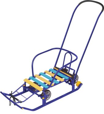 Санки Nika Тимка 5 универсал (синий) - 1/1