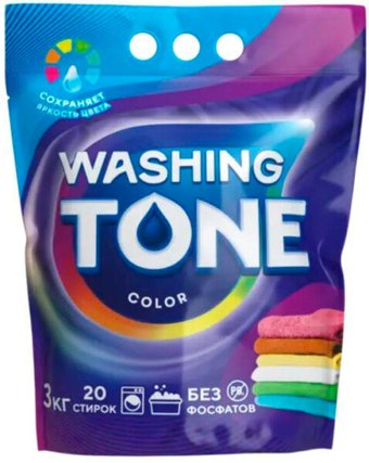 Стиральный порошок Washing Tone Color Автомат 9441010973 3 кг - 1/1